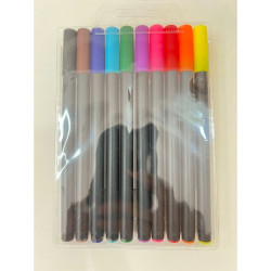 Studmark Multicoloured Ball Pen 10 Pack