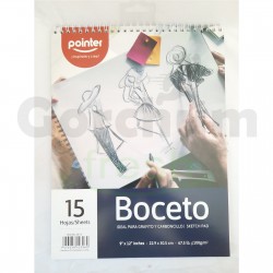 Pointer Sketch Pad 9x12 inches 15 Pages