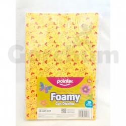 Pointer Multi-Colour Design Foam Sheets 19.5x29.5 cm 10 Sheets