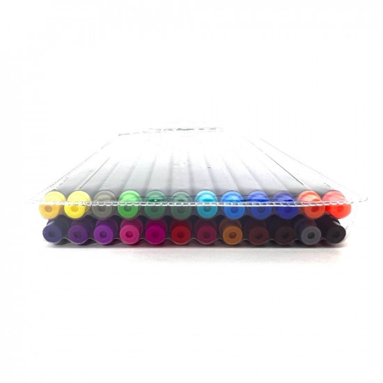 Pointer Multicoloured Fineliner Pen 0.4mm 24 pack