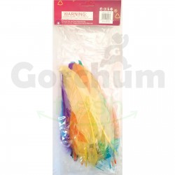 Craft Material Multi-Colour Decorative Feathers