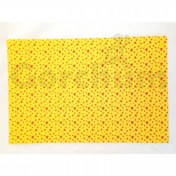 Pointer Yellow Heart Design Foam Sheet 19.5x29.5 cm