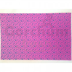 Pointer Dark Pink Heart Design Foam Sheet 19.5x29.5 cm