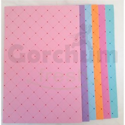 Pointer Sky Blue Dotted Diamond Design Foam Sheet 19.5x29.5 cm