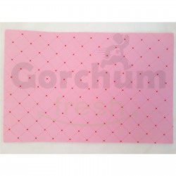 Pointer Light Pink Dotted Diamond Design Foam Sheet 19.5x29.5 cm