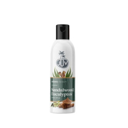 Juv Hair & Body Coconut Oil Sandalwood Eucalyptus Enriched with Vitamin E 120ml