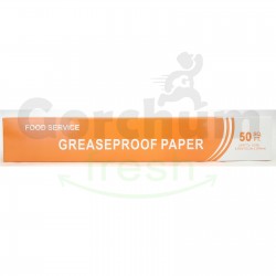 Food Service Greaseproof Paper 50 sqft