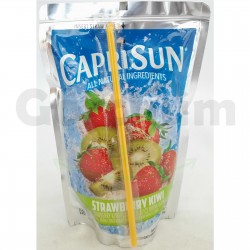 Caprisun Strawberry Kiwi Juice Drink Pouch 