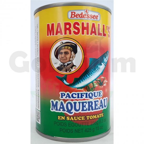 Marshalls Pacific Mackerel in Tomato Sauce 425g