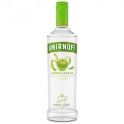 Smirnoff Green Apple Flavored Vodka 750ml