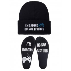 Gamer Novelty Hat & Socks Set