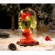 Rose in Glass Dome with LED Lights