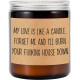 Funny Scented Candle