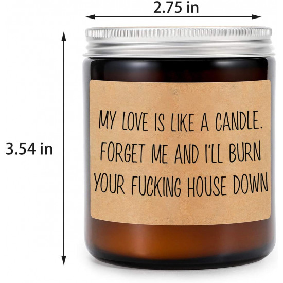 Funny Scented Candle