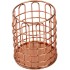 Rose Gold Mesh Organizer