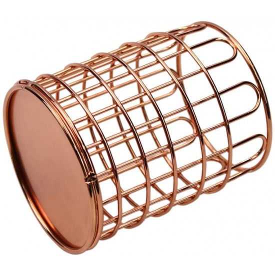 Rose Gold Mesh Organizer