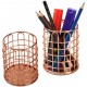 Rose Gold Mesh Organizer