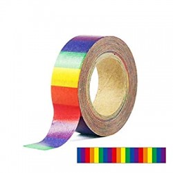 Rainbow Washi Tape Vertical