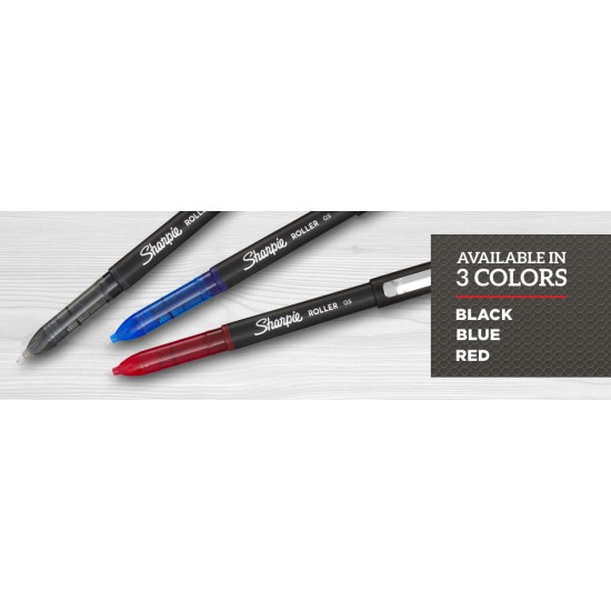Sharpie Roller Pen Red Ink 0.5mm