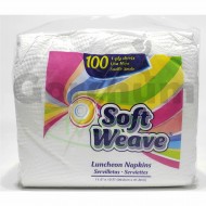 Soft Weave Luncheon Napkins 100 1 ply sheets