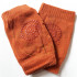 Baby Knee Pad Socks Brown