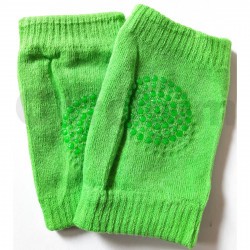 Baby Knee Pad Socks Green