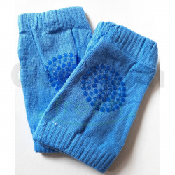 Baby Knee Pad Socks Blue