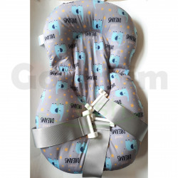 Baby  Newborn Tub Seat Anti Slip Baby Bath Pillow - Elephant
