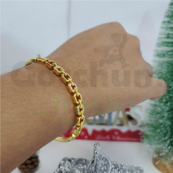 Xuping Jewelry Wrist Band Sqaure 