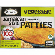 Grace Jamaican Style Vegetable Patties 256g