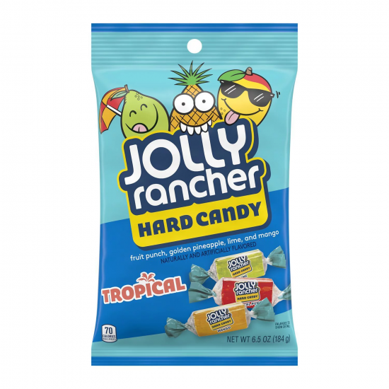 Jolly Rancher Tropical Hard Candy 6.5oz 