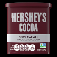 Hershey Cocoa 100% Natural Cacao Natural Unsweetened 8oz 