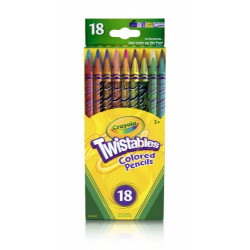 Crayola Twistables Colored Pencils 18pc