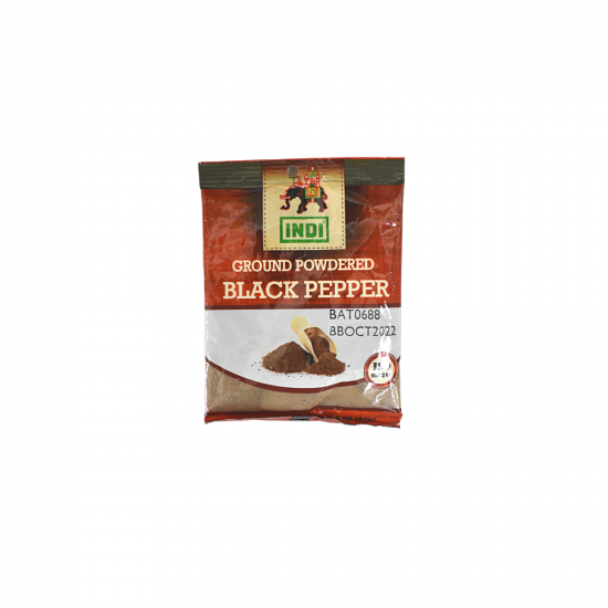 Indi Ground Powdered Black Pepper 40g