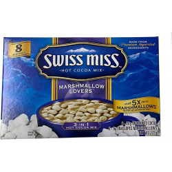 Swiss Miss Marshmallow Lovers Hot Cocoa Mix 8 Envelops 272g