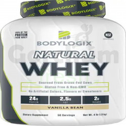 BodyLogix Natural Whey Vanilla Bean 4lb