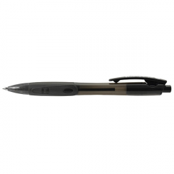 Studmark Black Retractable Ball Pen 0.7mm Metal Tip
