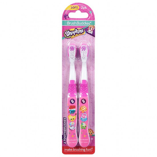 Brush Buddies Soft Toothbrush 2pk