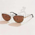 Leopard Tinted Lens Fashion Glasses 