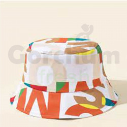 Letter Graphic Bucket Hat 