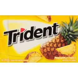 Trident Pineapple Twist Sugar Free Gum 