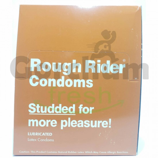 Rough Rider Condoms Studded 3 in a Pack