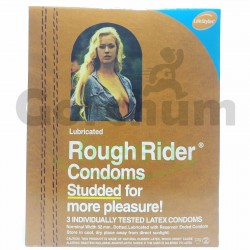 Rough Rider Condoms Studded 3 in a Pack