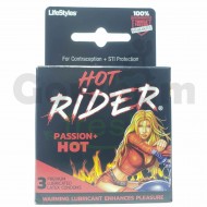 Rough Rider Passion Hot 3 per pack