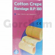 Cotton Crepe Bandage B.P 88 10cmx4m Stretched