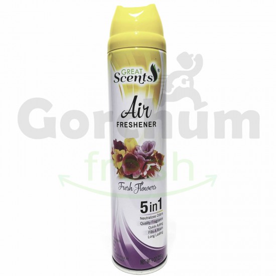 GreatScents Fresh Flowers 5 In 1 Air Freshener 9oz