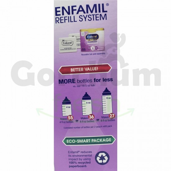 Enfamil Neuro Pro Gentle Ease Infant Formula 0-12 Mnths 2 Powder Pouches 30.4oz