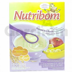 Nutribom Banana And Apple Infant Cereal 350g