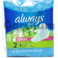Always Maxi Long Size 2 16 Pads