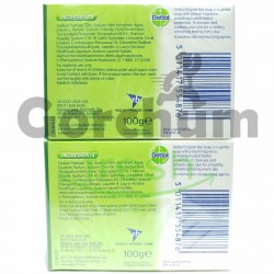Dettol Anti-Bacterial Orignal Soap Twin Pack 100g